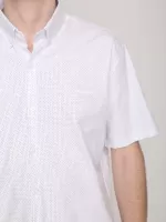 рубашка к/р JP BG 9508-2-1 бел. . . l-3xl M