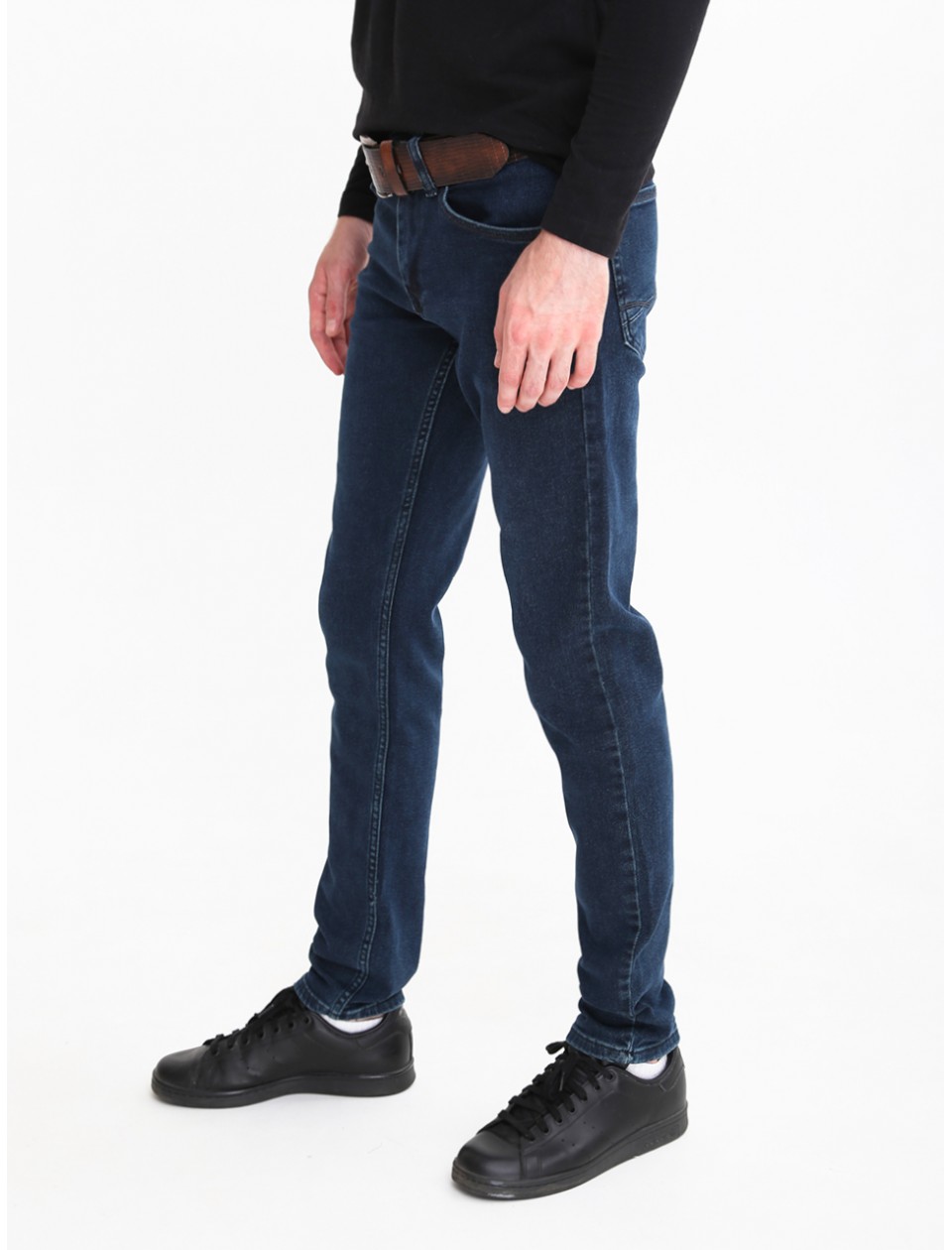 джинси Archls 4037 т-синій (хакі) скіні 30-38рм Ч