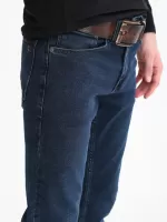 джинси Archls 4037 т-синій (хакі) скіні 30-38рм Ч