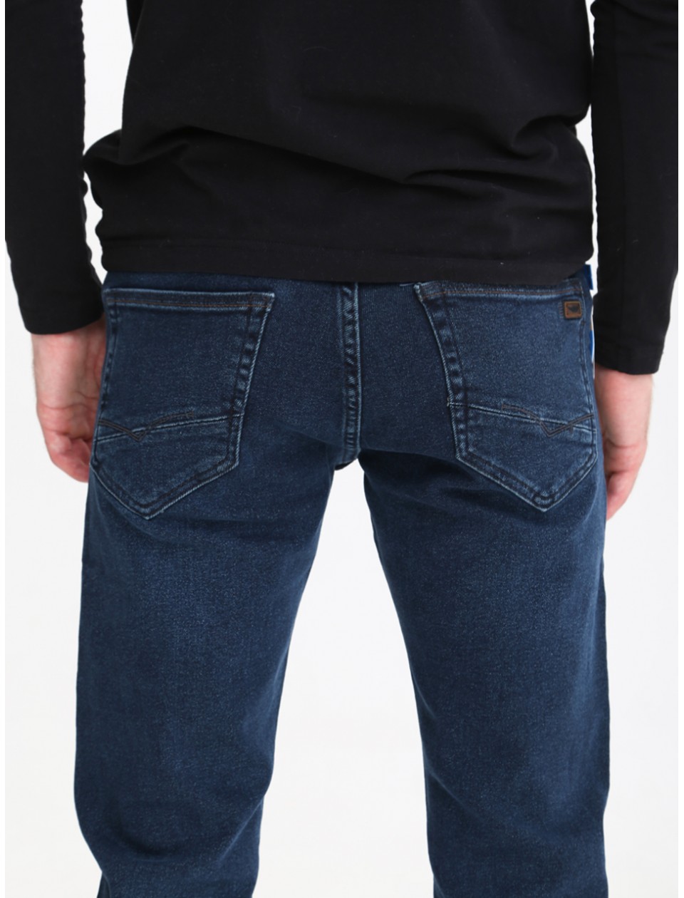 джинси Archls 4037 т-синій (хакі) скіні 30-38рм Ч