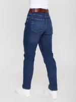 джинси б/ ANG 3026-B-934 син МОМ 28-33/30 рЖ