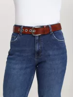 джинси б/ ANG 3026-B-934 син МОМ 28-33/30 рЖ