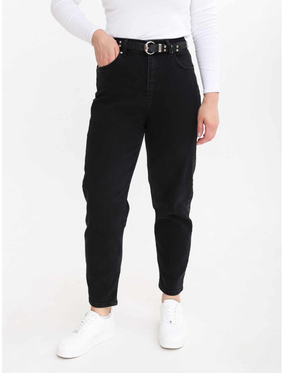 джинси б/ ANG Ric 3049-B-947 чор-в с/бан 28-33/28р