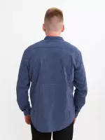 сорочка бт JPB 7901-B-1 т-синХблакитн  3-6x  Ч