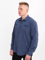 сорочка бт JPB 7901-B-1 т-синХблакитн  3-6x  Ч