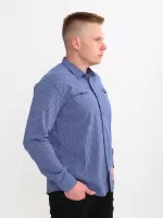 сорочка JPB 7901-2 синХбілий  l-3x  Ч