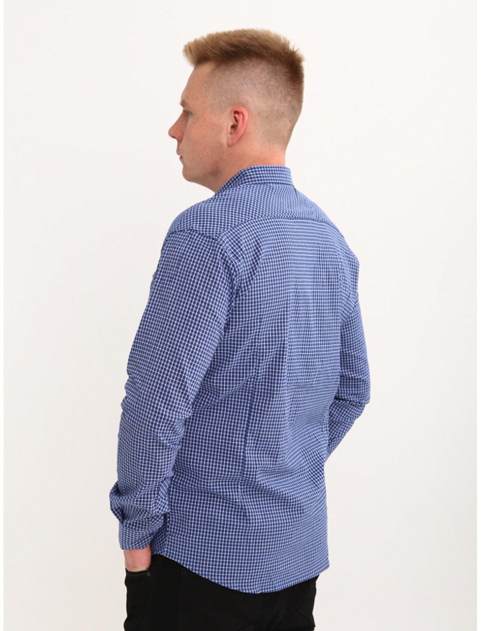 сорочка JPB 7901-2 синХбілий  l-3x  Ч