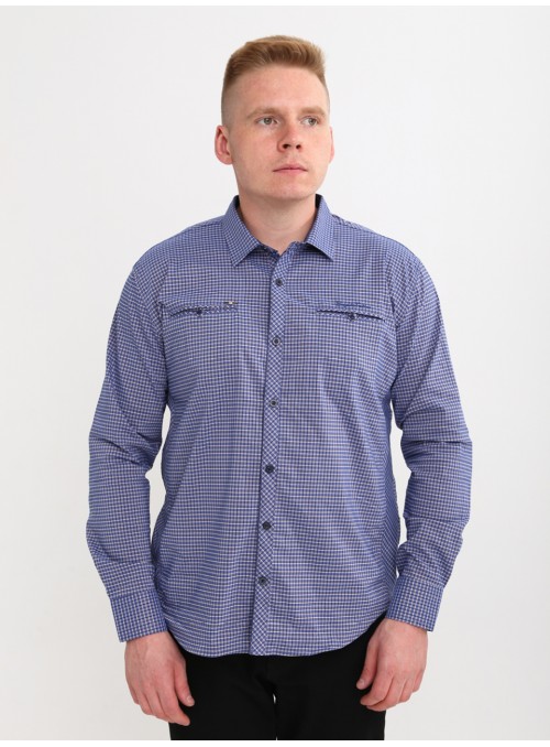 сорочка JPB 7901-3 синХбеж  l-3x  Ч