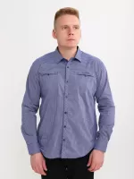 сорочка JPB 7901-3 синХбеж  l-3x  Ч