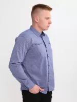 сорочка JPB 7901-3 синХбеж  l-3x  Ч