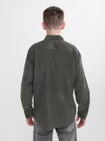 сорочка JP 8802-2 хакі велв l-2x  Ч