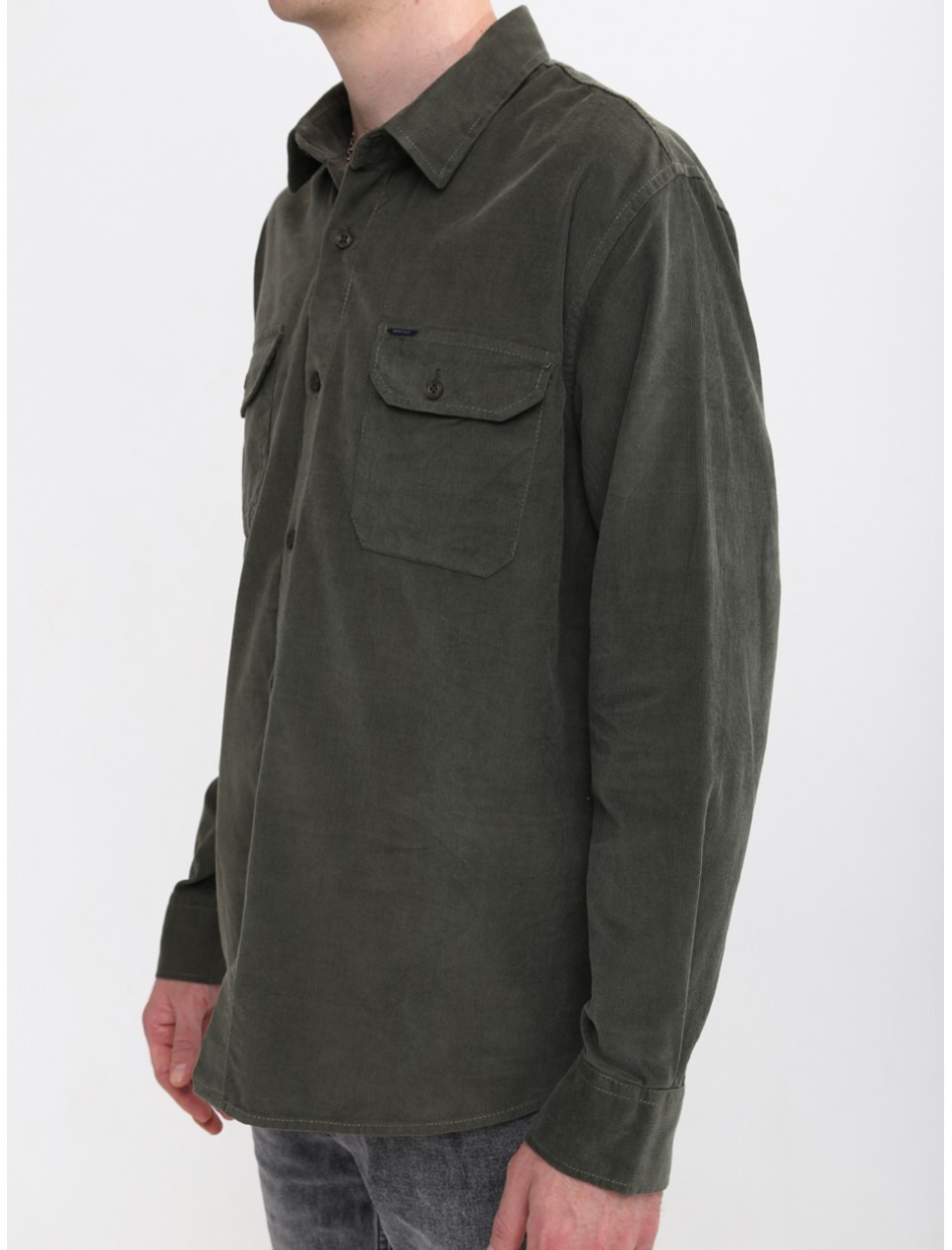 сорочка JP 8802-2 хакі велв l-2x  Ч