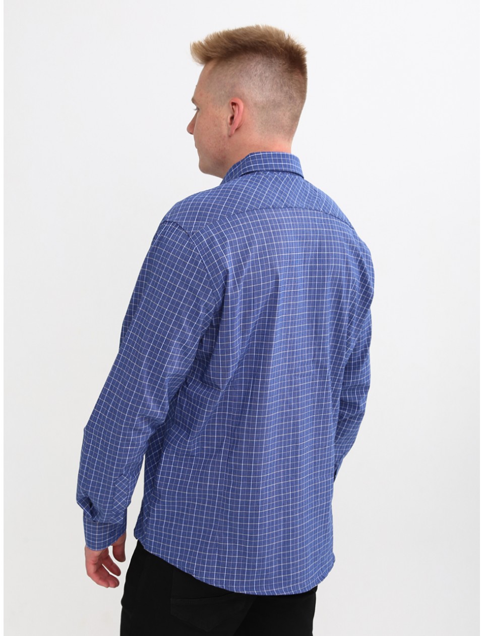 сорочка бт JPB 9615-B-1 синій Х 3-6x  Ч