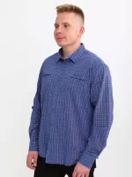 сорочка бт JPB 9615-B-1 синій Х 3-6x  Ч