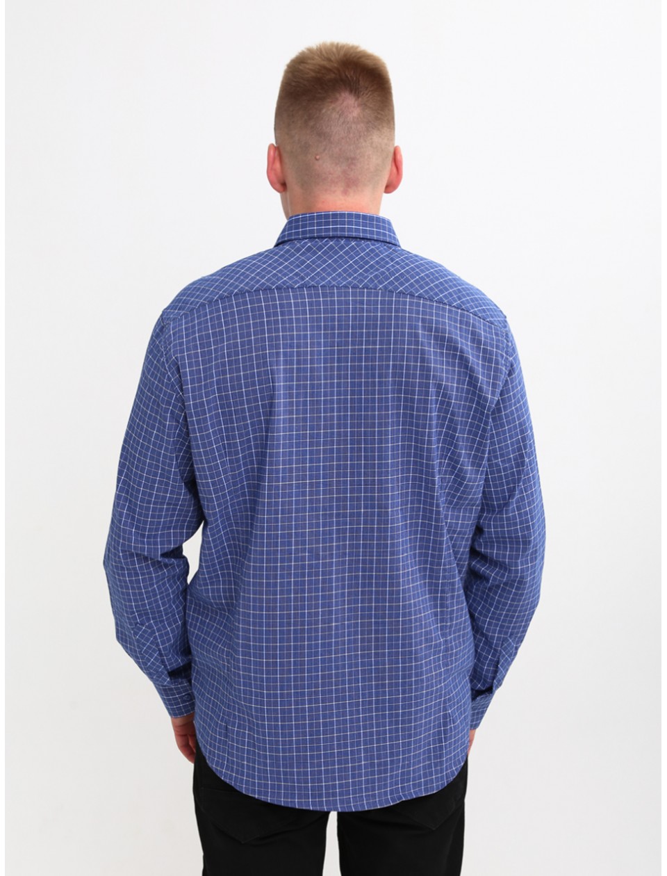 сорочка бт JPB 9615-B-1 синій Х 3-6x  Ч