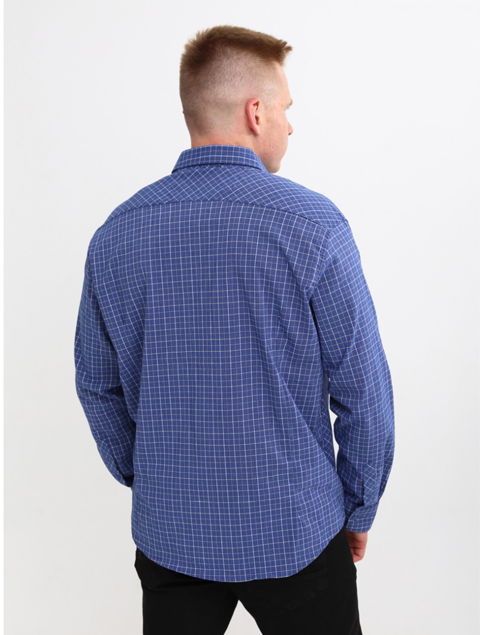 сорочка бт JPB 9615-B-1 синій Х 3-6x  Ч