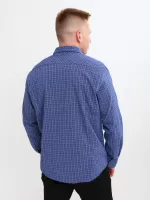 сорочка бт JPB 9615-B-1 синій Х 3-6x  Ч