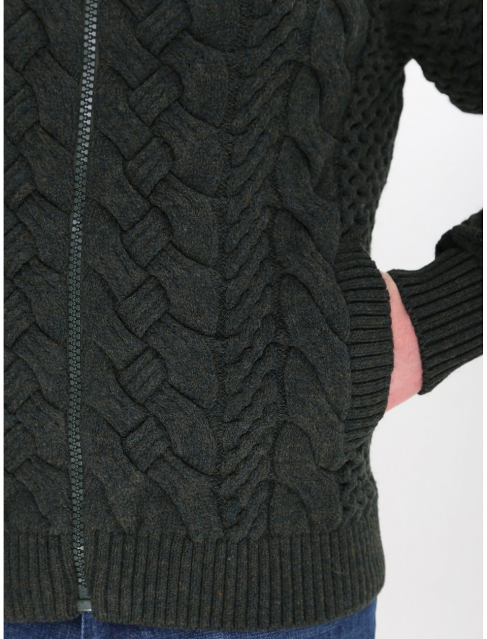 джемпер Pullt 230-523-2 хакі коси m-xlЧ