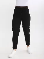 джинси S-li Adrt 7377-1 чор MOM+кул 36-42 Ж