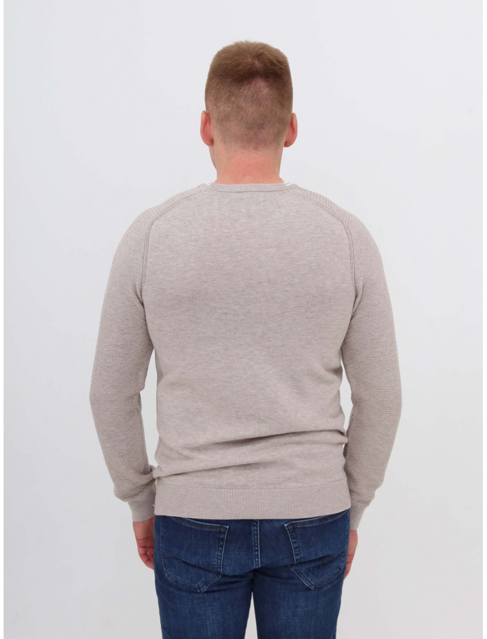 светр Pooll 1438-2 беж m-2xl Ч