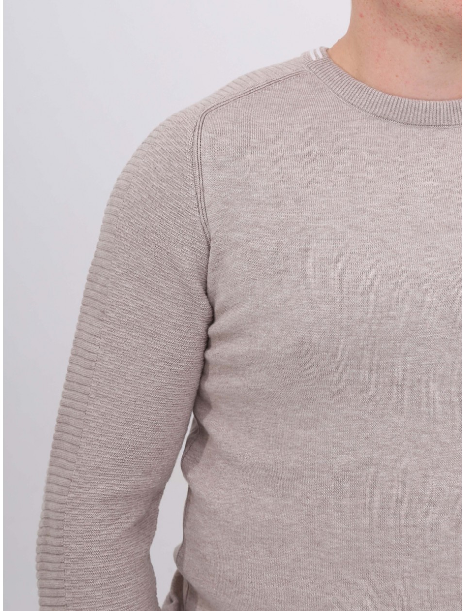 светр Pooll 1438-2 беж m-2xl Ч