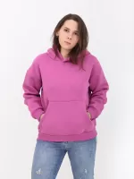толстовка Capptn 10143 рожев+кап/кен/ф s-l Ж