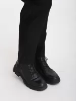 штани ут б/ S-li Crm 20057-B чор+кулс MOM  42-48 Ж