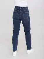 джинси ANG 3062-944 син+рзк МОМ 25-30/30Ж
