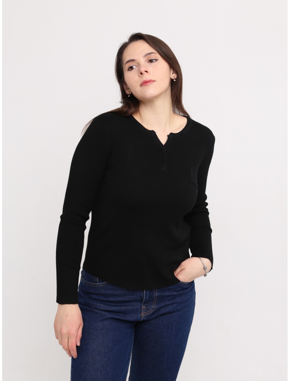 светр 01 JC 312/42-2 чорн+киш Ж