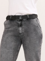 Джинси жіночі темно-сірі палаццо тонкі варені 1279-1