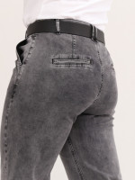 Джинси жіночі темно-сірі палаццо тонкі варені 1279-1