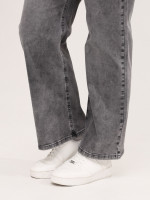 Джинси жіночі темно-сірі палаццо тонкі варені 1279-1