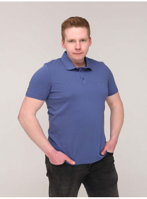 Поло чоловіче світло-синє...