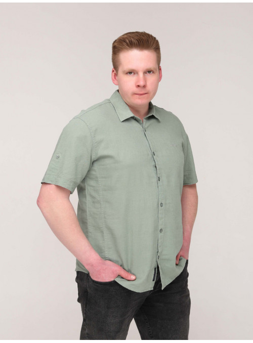 Сорочка чоловіча зелена...