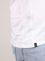 Футболка чоловіча біла однотонна пряма великий розмір 8108-B-4