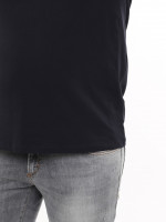 Футболка чоловіча темно-синя однотонна великий розмір 8107-B-6