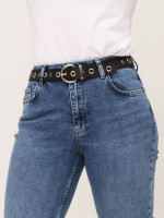 Джинсы женские МОМ светло-синие большой размер  3103-В-937