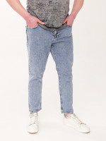 Джинси чоловічі блакитні варені МОМ укорочені 29-36 685-344