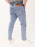 Джинси чоловічі блакитні варені МОМ укорочені 29-36 685-344