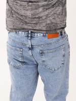 Джинси чоловічі блакитні варені МОМ укорочені 29-36 685-344
