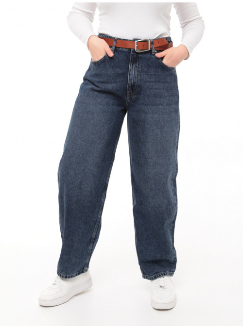 Джинси жіночі сині прямі з...