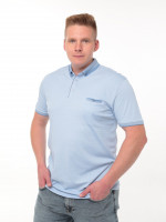 Поло чоловіче блакитне 816-2-2