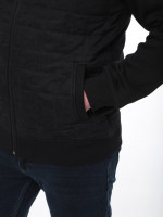 Кофта чоловіча чорна класична на флісі 73