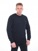Джемпер чоловічий темно-синій прямий однотонний 8122-2