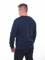 Джемпер чоловічий синій прямий однотонний 8122-3