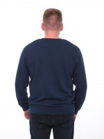 Джемпер чоловічий синій прямий однотонний 8122-3