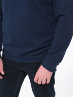Джемпер чоловічий синій прямий однотонний 8122-3