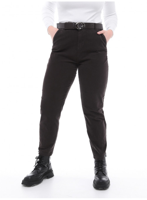 Штани жіночі коричневі МОМ...