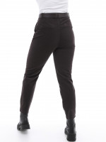 Штани жіночі коричневі МОМ великий розмір 2283-B-1