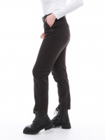 Штани жіночі коричневі МОМ великий розмір 2283-B-1